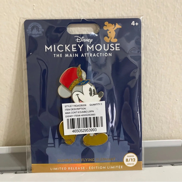 Mickey Mouse The Main Attraction Dumbo Pin - Picture 1 of 3